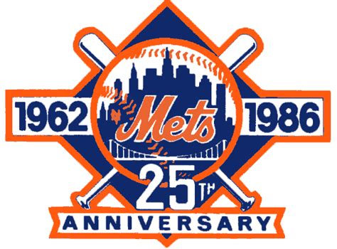 The new york times's original, from the paper, vector logo. New York Mets Anniversary Logo - National League (NL ...