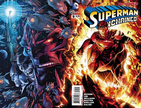 Superman Unchained 9 Cover A Regular Jim Lee Cover Midtown Comics