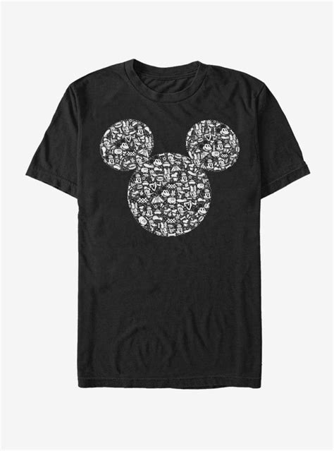 Disney Mickey Mouse Icons Fill T Shirt Disney Shirts For Men Disney