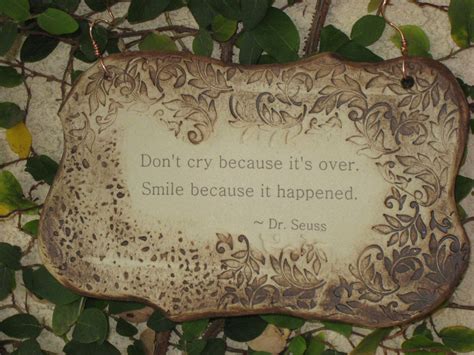 Wonderful Dr Seuss Quote Ceramic Plaque Sepia Etsy Seuss Quotes