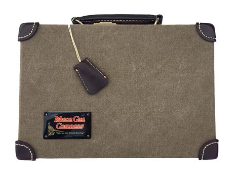 Hard Sided Canvas Pistol Case Ithaca Gun Co