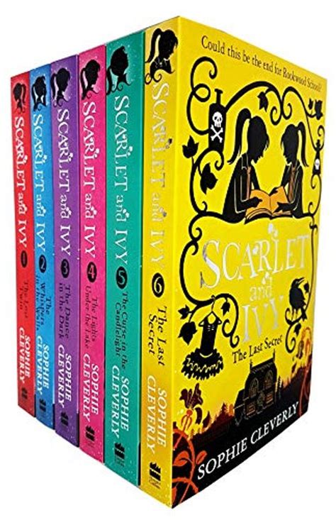 scarlet and ivy series 6 books collection set by sophie cleverly the