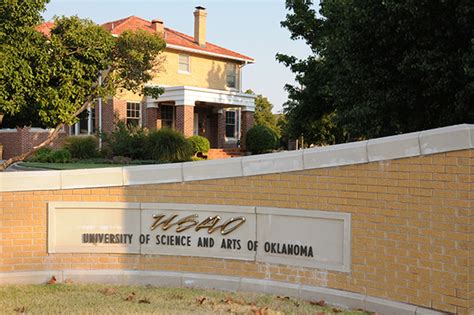 What Will They Learn University Of Science And Arts Of Oklahoma