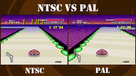 NTSC vs PAL - F-Zero SNES - Silence - YouTube