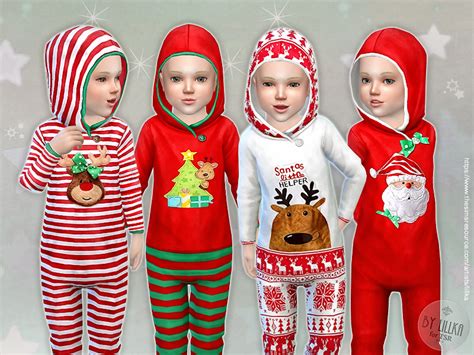 Child Christmas Outfit The Sims 4 P1 Sims4 Clove Share Asia Tổng