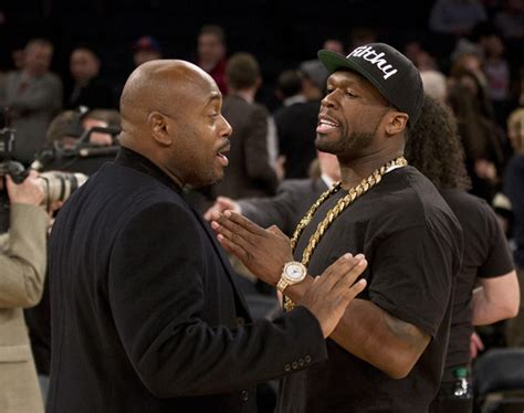 50 Cent Confronts Steve Stoute At Knicks Game Hiphop N More