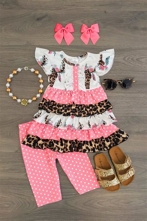 Springsummer Mystery Boxes Christmas Boutique Outfits Cute Baby
