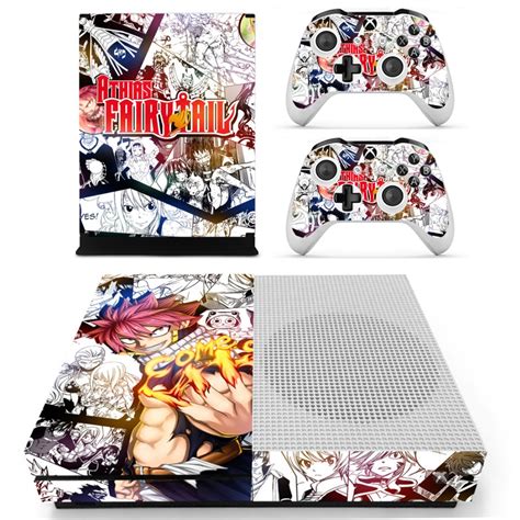 Anime Fairy Tail Skin Sticker Decal For Microsoft Xbox One S Console