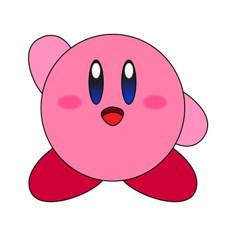 How To Draw Kirby Step By Step Best Games Walkthrough