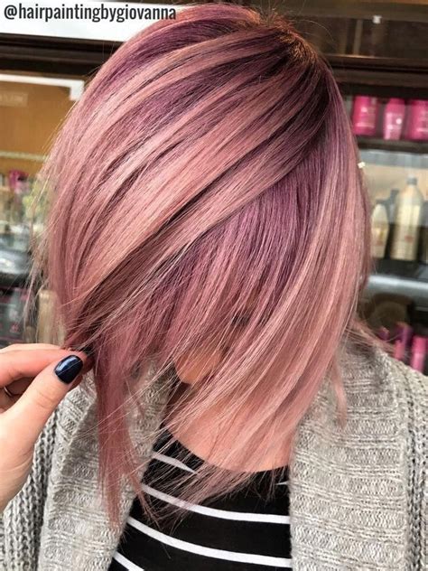 10 stunningly beautiful rose gold hair styles pin now read later brown ombre hair hair