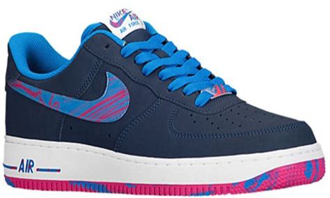 Nike air force 1 af1 w shadow pastel blue pink ghost uk 3 4 5 6 7 8 9 us new. Nike Air Force 1 Low Midnight Navy/Light Photo Blue-Vivid ...