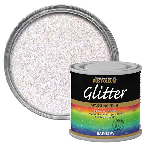 Rust Oleum Rust Oleum Rainbow Glitter Effect Gloss Special Effect Paint