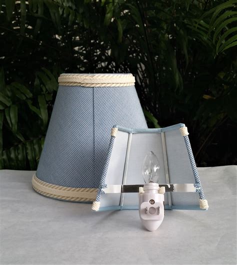 Compare all offers online & save more. Blue Gingham Lampshade, Night Light Lamp Shade