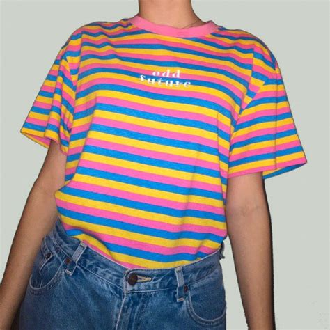 Odd Future Rainbow Striped Shirt On Mercari Odd Future Clothing