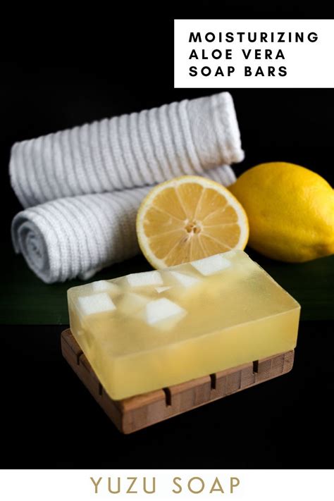 Aloe Vera Soap Bars Yuzu Soap In 2020 Homemade Soap Recipes Easy