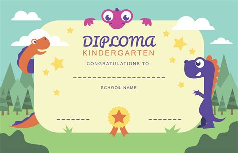 10 Best Free Printable Kindergarten Graduation Certificate Template Pdf