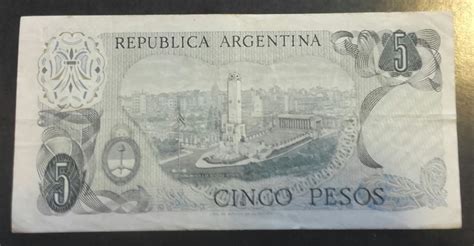 NovČanica 5 Pesos Argentina
