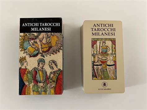 Antichi Tarocchi Milanesi Ancient Tarot From Milano By Carlo Della