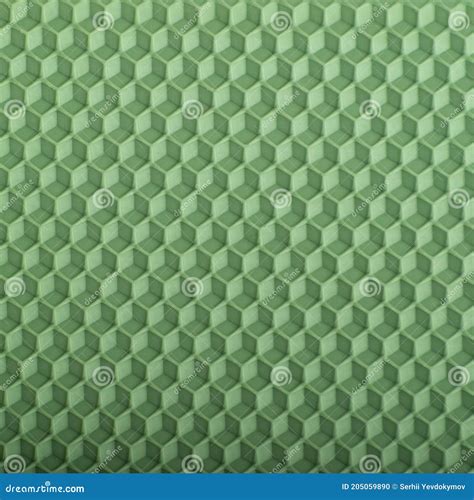 Honeycomb Abstract Illustration Green Geometrical Abstract Background