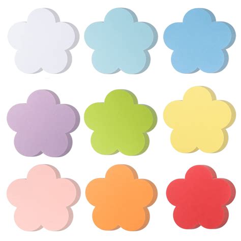 Buy 72 Pieces Large Flower Cutouts Paper Flowers 6 Inch Assorted Color