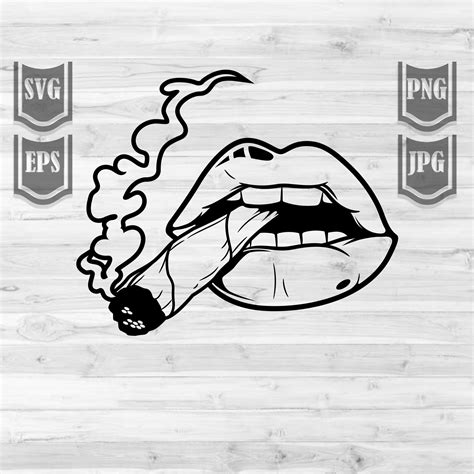 Smoking Lips Svg Lips Png Cannabis Png File Weed Png Etsy My Xxx Hot Girl