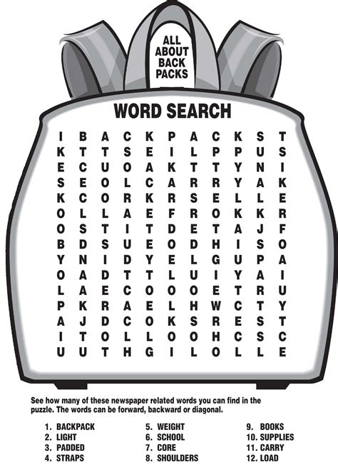 Do you like learning about new things in english? Word Search Worksheets for Brain Activity | Activity Shelter
