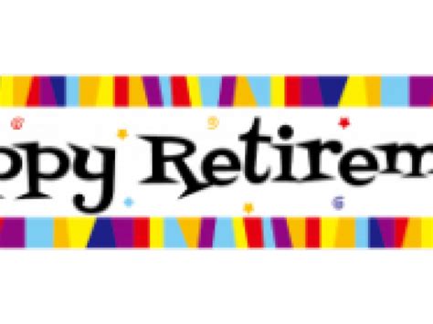 Happy Retirement Clip Art Transparent