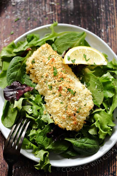 Baked Panko Crusted Cod Cooking With Curls