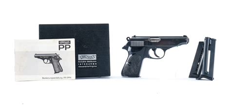 Walther Model Pp 22lr Semi Auto Pistol Ct Firearms Auction