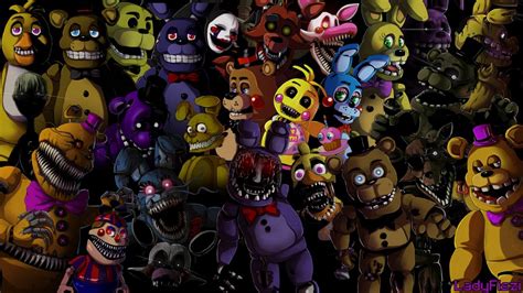 75 Fnaf All Characters Android Iphone Desktop Hd