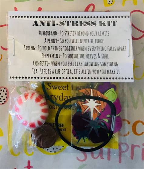 The Wonderful Anti Stress Kit Set Of Twenty Five Etsy