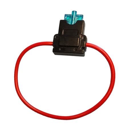 14 AWG Inline Fuse Holder With 15A Smart Glow Fuse MGI SpeedWare