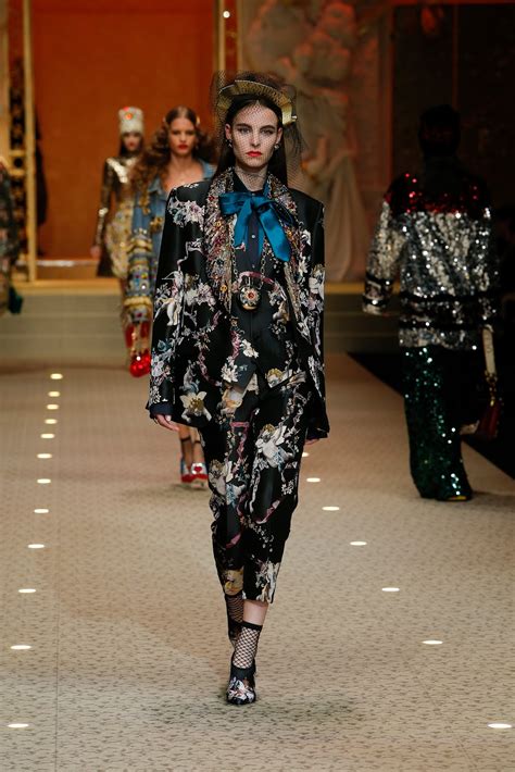 Dolce And Gabbana Fall 2018 Ready To Wear Collection Cool Chic Style