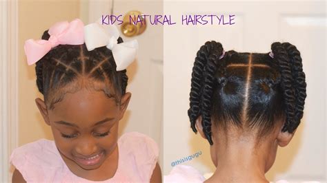 From braids to buns, and pigtails to ponytails, we've picked the cutest styles that are easy to recreate, even for a novice hairstyler. KIDS/LITTLE GIRLS EASY QUICK NATURAL HAIRSTYLES| Back To ...