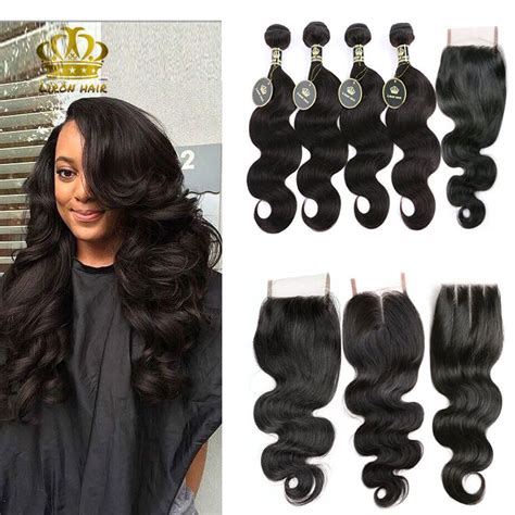 Find More Human Hair Weft With Closure Information About 8a Human Hair Brazilian Virgin Body