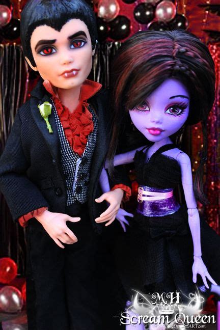 Draculogan And Demona Monster High Dolls Monster High Custom