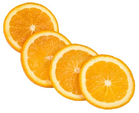 Four Slices Of Orange Stock Image Image Of Perfect Healthy 2106173