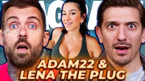 watch adam22 s wife lena the plug does her first scene with a male adult film star video