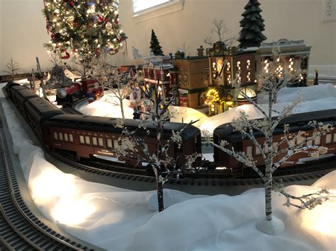 Pin By Ldgrier On It Takes A Village Christmas Train Train Layouts