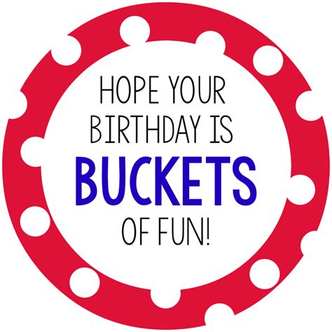 Buckets Of Fun Birthday T Idea Crazy Little Projects