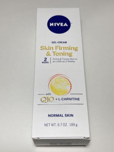 Nivea Skin Firming And Toning Gel Cream W Q10 L Carnitine For Normal