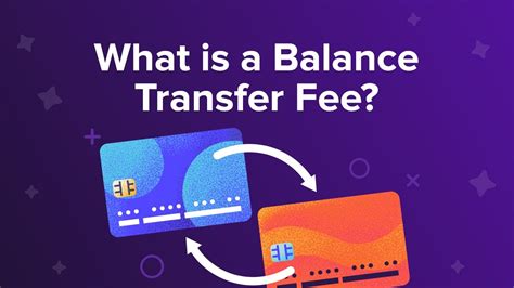 What Is A Balance Transfer Fee Youtube