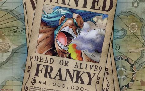 One Piece Franky Wanted By Dhariondrahl Anime Anime One One Piece