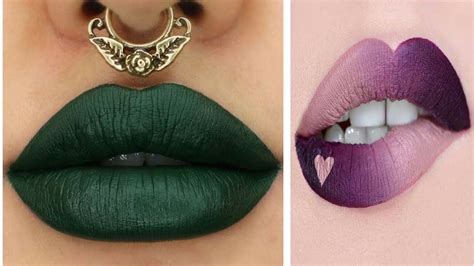lipstick tutorial compilation amazing lip art design ideas 2018 part 22 lipstick tutorial