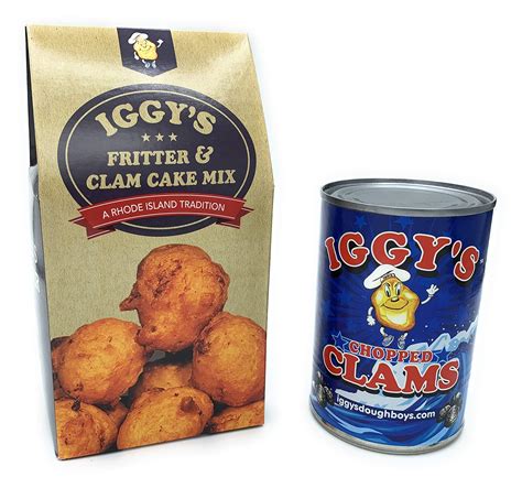 Iggy S Clam Cake Mix And Chopped Clams Clam Cakes Piece Set