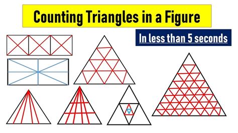 Counting Number Of Triangles In A Figure Best Trick To Count Number