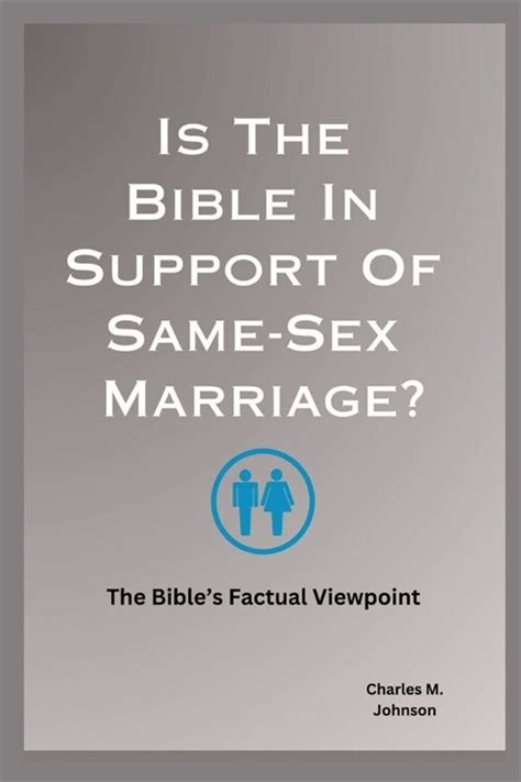 알라딘 Is The Bible In Support Of Same Sex Marriage The Bibles Factual