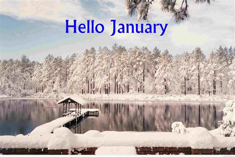 Hello January Image 2015 With Images New Year Pictures January