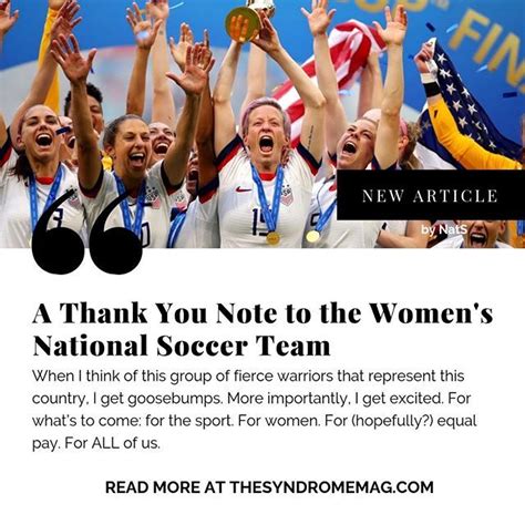 Dear U S Women S National Soccer Team Congratulations On Winning The