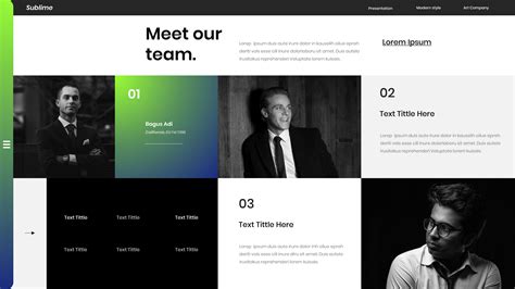 Sublime Business Powerpoint Template Presentation Templates